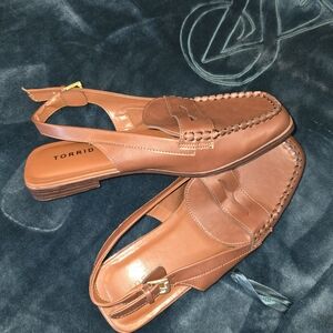 Torrid Women's Brown Slingback Loafers